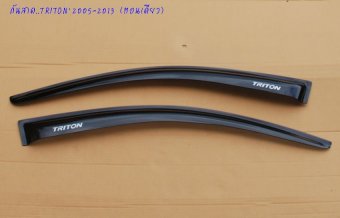 TFP คิ้วกันสาดประตู (Weather Guard) (อะคริลิคชาดำ) / TRITON (ตอนเดียว) TFP คิ้วกันสาดประตู (Weather Guard) (อะคริลิคชาดำ) / TRITON (ตอนเดียว)