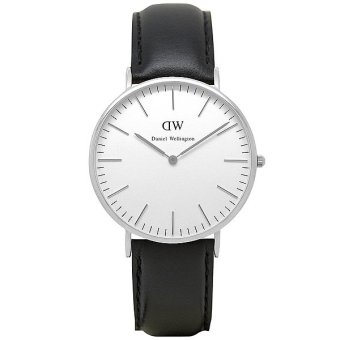 Daniel Wellington 0206DW Classic Sheffield 40mm นาฬิกาข้อมือ แฟชั่น ผู้ชาย สายหนัง สีเงิน Men Watch - Silver Dial Daniel Wellington 0206DW Classic Sheffield 40mm นาฬิกาข้อมือ แฟชั่น ผู้ชาย สายหนัง สีเงิน Men Watch - Silver Dial