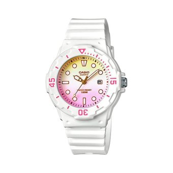 Casio Standard นาฬิกาข้อมือผู้หญิง สายเรซิ่น รุ่น LRW-200H-4E2VDR (Yellow/Pink) Casio Standard นาฬิกาข้อมือผู้หญิง สายเรซิ่น รุ่น LRW-200H-4E2VDR (Yellow/Pink)