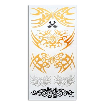 555jewelry Selfie Tattoo สติ๊กเกอร์รอยสักแฟชั่น แทททูแบบลอกน้ำ (Multicolor) 555jewelry Selfie Tattoo สติ๊กเกอร์รอยสักแฟชั่น แทททูแบบลอกน้ำ (Multicolor)