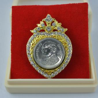 Pearl Jewelry เข็มกลัดเหรียญ 1 บาท PK30 งานไทย Pearl Jewelry เข็มกลัดเหรียญ 1 บาท PK30 งานไทย