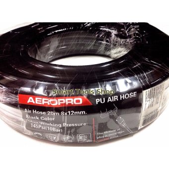 AEROPRO สายลมโพลียูรีเทน PU ขนาด 8x12mm 20 เมตร (เกรดงานอุตสาหกรรม) AEROPRO สายลมโพลียูรีเทน PU ขนาด 8x12mm 20 เมตร (เกรดงานอุตสาหกรรม)