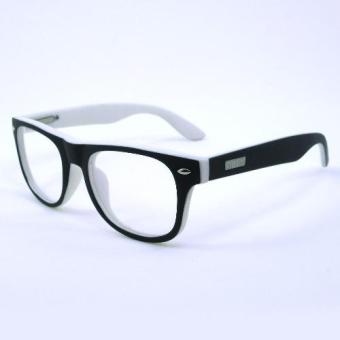 KOREA แว่นตาเด็ก สำหรับเด็กอายุ 6-12 ปี 2140 สีดำด้านตัดขาว (ขาสปริง)(โปร่งใส Black) KOREA แว่นตาเด็ก สำหรับเด็กอายุ 6-12 ปี 2140 สีดำด้านตัดขาว (ขาสปริง)(โปร่งใส Black)