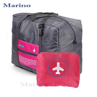 Marino กระเป๋า Flinght Folding Bag 011กระเป๋าสำหรับหิ้วขึ้นเครื่องแบบพับได้ - Rose Pink Marino กระเป๋า Flinght Folding Bag 011กระเป๋าสำหรับหิ้วขึ้นเครื่องแบบพับได้ - Rose Pink