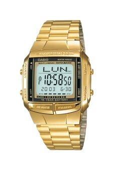 Casio Standard นาฬิกาข้อมือ สายสแตนเลส รุ่น DB-360G-9AHDF - สีทอง Casio Standard นาฬิกาข้อมือ สายสแตนเลส รุ่น DB-360G-9AHDF - สีทอง