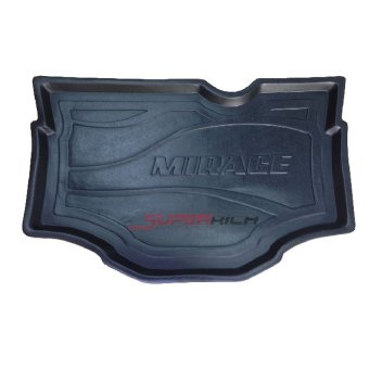 TFP ถาดยางปูพื้นสัมภาระ ถาดท้ายเอนกประสงค์สีดำ (trunk Tray) M/T MIRAGE 2012 TFP ถาดยางปูพื้นสัมภาระ ถาดท้ายเอนกประสงค์สีดำ (trunk Tray) M/T MIRAGE 2012