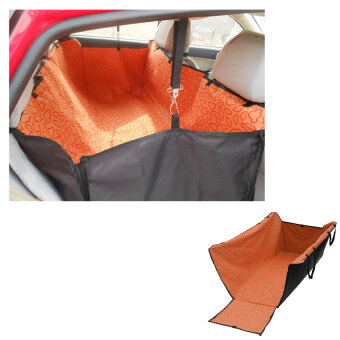 Pet Car Seat แผ่นรองกันเปื้อนในรถยนต์ แบบคลุมเต็มเบาะหลัง กันเปื้อนทุด้าน สำหรับสุนัข (สีส้ม ลายมิกกี้) Pet Car Seat แผ่นรองกันเปื้อนในรถยนต์ แบบคลุมเต็มเบาะหลัง กันเปื้อนทุด้าน สำหรับสุนัข (สีส้ม ลายมิกกี้)