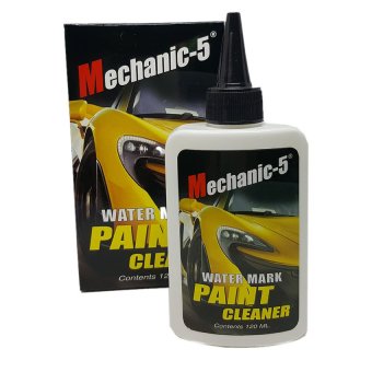 Mechanic-5 Water Mark Paint Cleanner น้ำยาขจัดคราบน้ำบนสีรถ120ML. Mechanic-5 Water Mark Paint Cleanner น้ำยาขจัดคราบน้ำบนสีรถ120ML.
