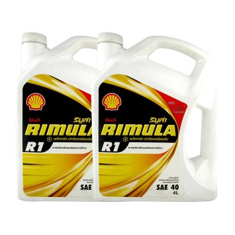 SHELL น้ำมันเครื่อง RIMULA R1 SAE-40 ดีเซล รถบรรทุกงานหนัก 4 ลิตร (2 แกลลอน) SHELL น้ำมันเครื่อง RIMULA R1 SAE-40 ดีเซล รถบรรทุกงานหนัก 4 ลิตร (2 แกลลอน)