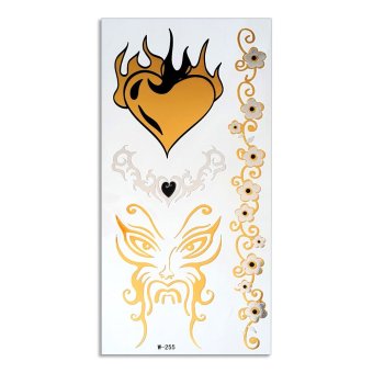 555jewelry Selfie Tattoo สติ๊กเกอร์รอยสักแฟชั่น แทททูแบบลอกน้ำ (Multicolor) 555jewelry Selfie Tattoo สติ๊กเกอร์รอยสักแฟชั่น แทททูแบบลอกน้ำ (Multicolor)