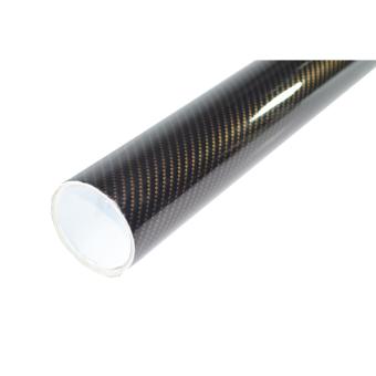 Alicar สติ๊กเกอร์เคฟล่า 2D - สีดำทอง (40x76cm) Alicar สติ๊กเกอร์เคฟล่า 2D - สีดำทอง (40x76cm)
