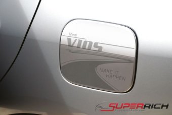 TFP ฝาปิดถังน้ำมันสแตนเลส แบบใหม่ (Fuel Tank) T/T VIOS 2007 TFP ฝาปิดถังน้ำมันสแตนเลส แบบใหม่ (Fuel Tank) T/T VIOS 2007