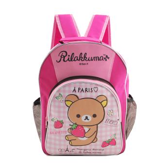 Rilakkuma กระเป๋าเป้ กระเป๋านักเรียนสะพายหลัง (สีชมพู) Rilakkuma กระเป๋าเป้ กระเป๋านักเรียนสะพายหลัง (สีชมพู)