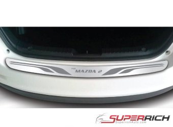 TFP กันรอยประตูหลัง กันรอยท้าย (Rear Bumper) (สแตนเลส) / Mazda2 2015 (4 Drs.) TFP กันรอยประตูหลัง กันรอยท้าย (Rear Bumper) (สแตนเลส) / Mazda2 2015 (4 Drs.)