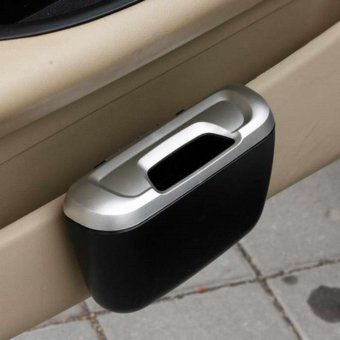 ถังขยะในรถ แบบแขวน Mini Auto Car Vehicle Trash Rubbish Can Garbage ถังขยะในรถ แบบแขวน Mini Auto Car Vehicle Trash Rubbish Can Garbage