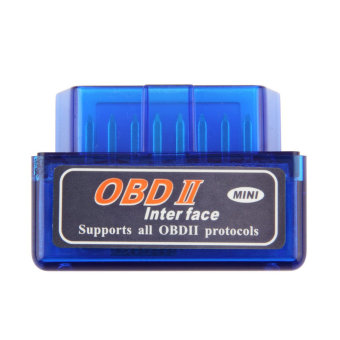 โอ้ ELM327 OBD2 บลูทูธอัตโนมัติเครื่องมือวินิจฉัยเบื้องต้นรถอินเตอร์เฟซ (สีน้ำเงิน) โอ้ ELM327 OBD2 บลูทูธอัตโนมัติเครื่องมือวินิจฉัยเบื้องต้นรถอินเตอร์เฟซ (สีน้ำเงิน)