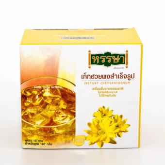 Khaolaor ขาวละออ เก็กฮวย แท้ๆ พร้อมชง สูตรธรรมชาติ ไม่เจือสี ไม่แต่งกลิ่น ไม่ใช้วัตถุกันเสีย ตราหรรษา 10 ซอง Khaolaor ขาวละออ เก็กฮวย แท้ๆ พร้อมชง สูตรธรรมชาติ ไม่เจือสี ไม่แต่งกลิ่น ไม่ใช้วัตถุกันเสีย ตราหรรษา 10 ซอง