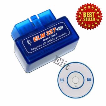 Elit Mini OBD II อุปกรณ์ตรวจเช็คสภาพรถยนต์ส่งข้อมูลไร้สายบลูทูธ รุ่น ELM327 Elit Mini OBD II อุปกรณ์ตรวจเช็คสภาพรถยนต์ส่งข้อมูลไร้สายบลูทูธ รุ่น ELM327