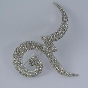 Pearl Jewelry เข็มกลัดไว้อาลัย Premium11 เพชร 2 แถวสีขาว Pearl Jewelry เข็มกลัดไว้อาลัย Premium11 เพชร 2 แถวสีขาว