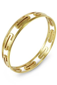 555jewelry กำไลสำหรับสุภาพบุรุษและสุภาพสตรี รุ่น FSBG126-B (สี Yellow Gold) 555jewelry กำไลสำหรับสุภาพบุรุษและสุภาพสตรี รุ่น FSBG126-B (สี Yellow Gold)
