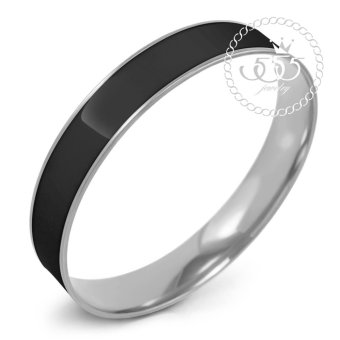 555jewelry กำไลสำหรับสุภาพสตรี รุ่น FSBG128-A1(Black/ Steel) 555jewelry กำไลสำหรับสุภาพสตรี รุ่น FSBG128-A1(Black/ Steel)