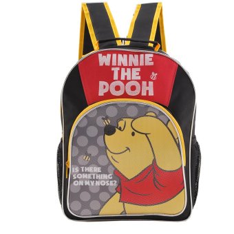 Disney Winnie The Pooh กระเป๋าเป้ กระเป๋านักเรียนสะพายหลัง (สีดำคาดเหลือง) Disney Winnie The Pooh กระเป๋าเป้ กระเป๋านักเรียนสะพายหลัง (สีดำคาดเหลือง)