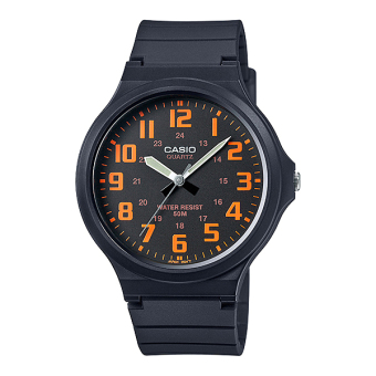 Casio Standard นาฬิกาข้อมือ สายเรซิน รุ่น MW-240-4B Casio Standard นาฬิกาข้อมือ สายเรซิน รุ่น MW-240-4B