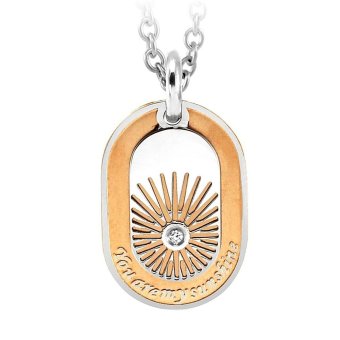 555jewelry เครื่องประดับ ผู้หญิง จี้พร้อมสร้อยคอ สแตนเลสสตีล - จี้พร้อมสร้อย You are my sunshine สีพิ้งโกลด์ 555jewelry เครื่องประดับ ผู้หญิง จี้พร้อมสร้อยคอ สแตนเลสสตีล - จี้พร้อมสร้อย You are my sunshine สีพิ้งโกลด์