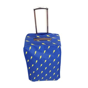 ผ้าคลุมกระเป๋าเดินทาง ลายสายฟ้า 28' (Blue) ผ้าคลุมกระเป๋าเดินทาง ลายสายฟ้า 28' (Blue)