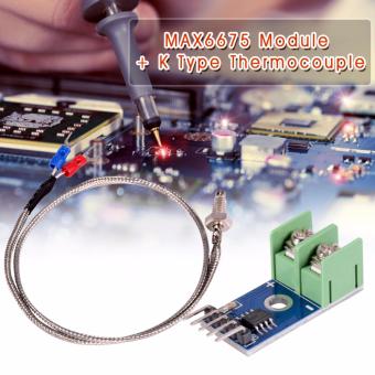 MAX6675 Module + K Type Thermocouple Temperature Sensor Module for Arduino ราคาถูกที่สุด ส่งฟรีทั่วประเทศ