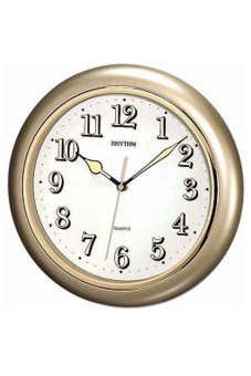RHYTHM นาฬิกาแขวน รุ่น CMG710NR18 (GOLD) RHYTHM นาฬิกาแขวน รุ่น CMG710NR18 (GOLD)