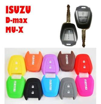 ซิลิโคนกุญแจรถยนต์ ISUZU สีฟ้า ซิลิโคนกุญแจรถยนต์ ISUZU สีฟ้า