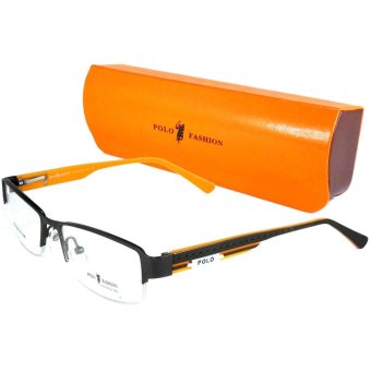KOREA แว่นตา รุ่น POLO 732 Stainless Steel ขาสปริง (สีดำ) KOREA แว่นตา รุ่น POLO 732 Stainless Steel ขาสปริง (สีดำ)