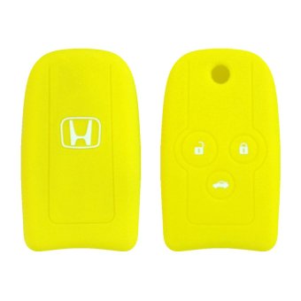 ซิลิโคนกุญแจ HONDA 02 สีเหลือง ซิลิโคนกุญแจ HONDA 02 สีเหลือง