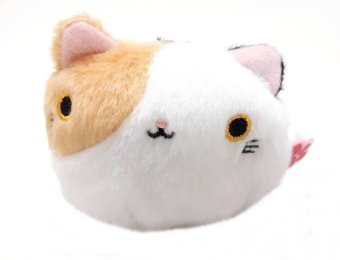 Tanko neko plush keychain พวงกุญแจ แมวถุงถั่ว แมวสามสี Tanko neko plush keychain พวงกุญแจ แมวถุงถั่ว แมวสามสี