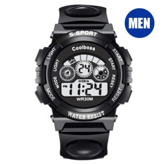 S SPORT นาฬิกาข้อมือ ชาย กันน้ำได้ดี CX0119 (Black) S SPORT นาฬิกาข้อมือ ชาย กันน้ำได้ดี CX0119 (Black)