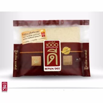 ข้าวพันดี (1000 ดี) ข้าวหอมมะลิ 100% ชั้นดีที่สุด NEW CROPS THAI JASMINE RICE 100% SUPER QUALITY 5กิโลกรัม ข้าวพันดี (1000 ดี) ข้าวหอมมะลิ 100% ชั้นดีที่สุด NEW CROPS THAI JASMINE RICE 100% SUPER QUALITY 5กิโลกรัม