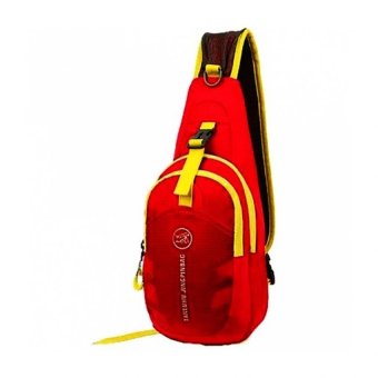 Tanluhu กระเป๋าสะพายพาดลำตัว กระเป๋าคาดอก Travel Shoulder Bag รุ่น D02N (สีแดง) Tanluhu กระเป๋าสะพายพาดลำตัว กระเป๋าคาดอก Travel Shoulder Bag รุ่น D02N (สีแดง)