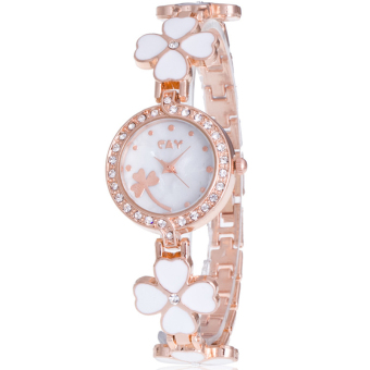 MEGA Lady Jewelry Luxury Fashion Bracelet Watch นาฬิกาข้อมือผู้หญิง สายสแตนเลส Kimio Style รุ่น K456 (White) MEGA Lady Jewelry Luxury Fashion Bracelet Watch นาฬิกาข้อมือผู้หญิง สายสแตนเลส Kimio Style รุ่น K456 (White)