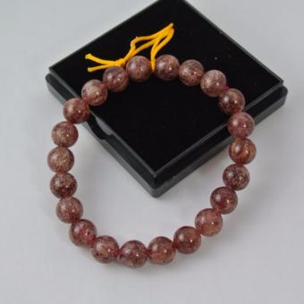 Pearl Jewelry กำไลหินนำโชค สตอเบอรี่ควอท์ Pearl Jewelry กำไลหินนำโชค สตอเบอรี่ควอท์