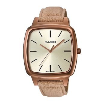 Casio Standard นาฬิกาข้อมือผู้หญิง สายหนัง รุ่น LTP-E117RL-9ADF (Pinkgold) Casio Standard นาฬิกาข้อมือผู้หญิง สายหนัง รุ่น LTP-E117RL-9ADF (Pinkgold)