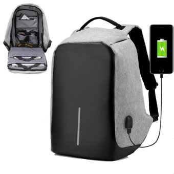 Marverlous Anti-Theft กระเป๋าเป้นิรภัยแล็ปท็อป Backpack - สีเทา Marverlous Anti-Theft กระเป๋าเป้นิรภัยแล็ปท็อป Backpack - สีเทา