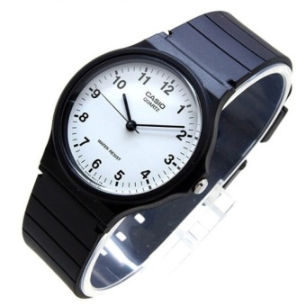 Casio Standard นาฬิกาข้อมือผู้ชาย สายเรซิ่นสีดำหน้าปัดขาว สายเรซิ่น รุ่น MQ-24-7BLDF (ดำ/ขาว) Casio Standard นาฬิกาข้อมือผู้ชาย สายเรซิ่นสีดำหน้าปัดขาว สายเรซิ่น รุ่น MQ-24-7BLDF (ดำ/ขาว)