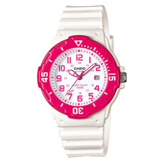 CASIO standard sport Lady นาฬิกาข้อมือผู้หญิง White/Pink สายเรซิ่น รุ่น LRW-200H-4BVDF CASIO standard sport Lady นาฬิกาข้อมือผู้หญิง White/Pink สายเรซิ่น รุ่น LRW-200H-4BVDF