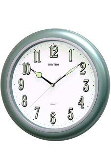 RHYTHM นาฬิกาแขวน รุ่น CMG728NR05 (Metallic Green) RHYTHM นาฬิกาแขวน รุ่น CMG728NR05 (Metallic Green)