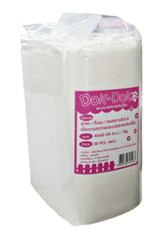 Dok-Dok แผ่นอนามัยสำหรับสุนัข 60x45cm/30g. 50 PCS. Dok-Dok แผ่นอนามัยสำหรับสุนัข 60x45cm/30g. 50 PCS.