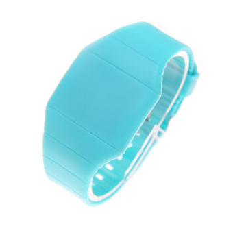 2016 LED ซิลิโคน SmartBand ดิจิตอลนาฬิกาข้อมือนาฬิกาสปอร์ตสำหรับผู้หญิงผู้ชาย (ฟ้าอ่อน) 2016 LED ซิลิโคน SmartBand ดิจิตอลนาฬิกาข้อมือนาฬิกาสปอร์ตสำหรับผู้หญิงผู้ชาย (ฟ้าอ่อน)
