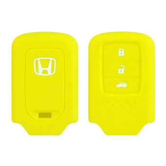 ซิลิโคนกุญแจ HONDA 04 สีเหลือง ซิลิโคนกุญแจ HONDA 04 สีเหลือง