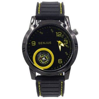 ADVANTURE นาฬิกาข้อมือผู้ชาย รุ่น เข็มทิศ - GP9206 (Black/ Yellow) ADVANTURE นาฬิกาข้อมือผู้ชาย รุ่น เข็มทิศ - GP9206 (Black/ Yellow)