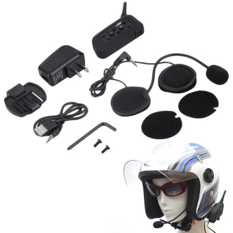โอ้ V6 1200แผ่นคอมบลูทูธสำหรับหมวกกันน็อก Interphone ชุดหูฟัง โอ้ V6 1200แผ่นคอมบลูทูธสำหรับหมวกกันน็อก Interphone ชุดหูฟัง